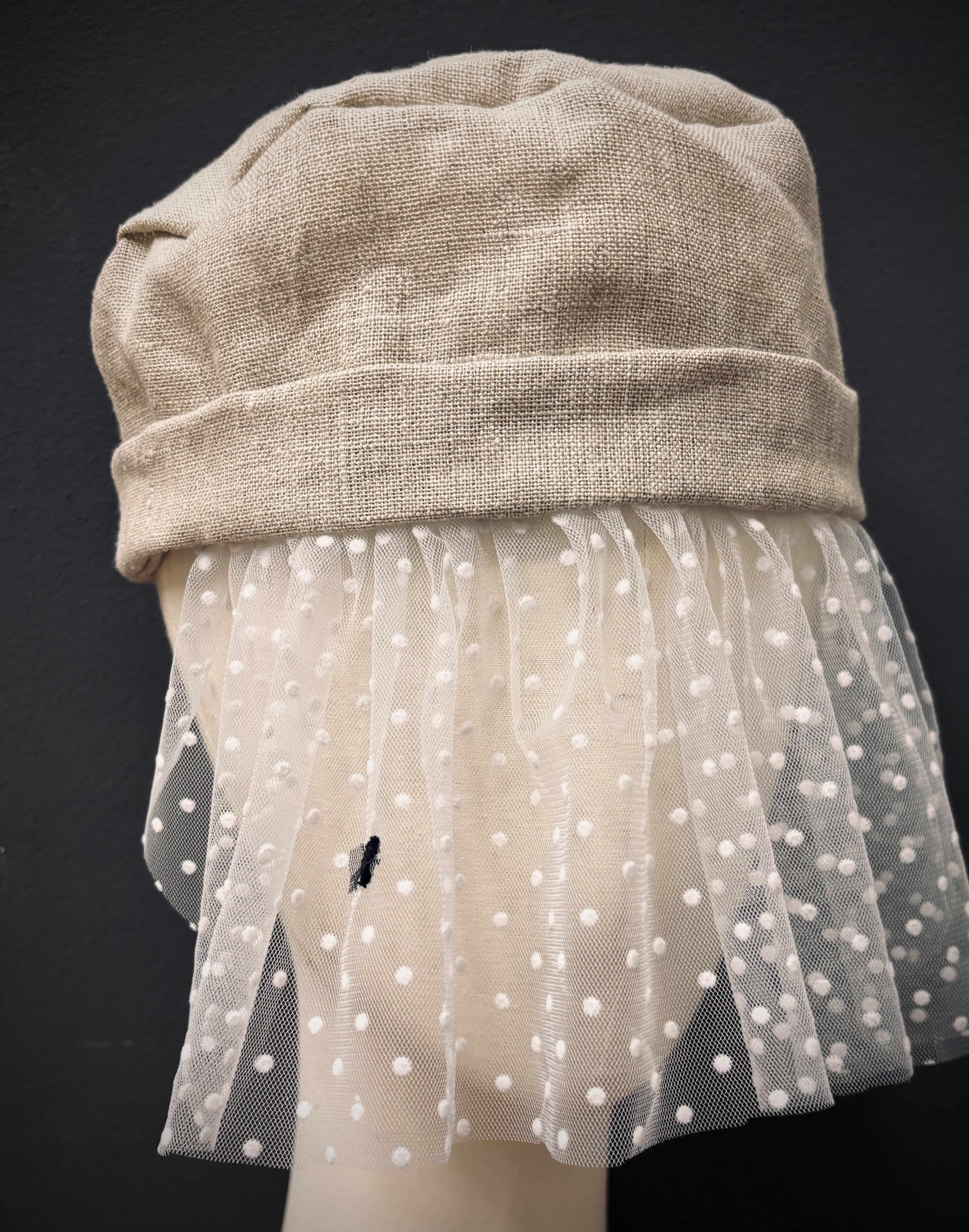 Шляпка с вуалью для танцев на берегу Иньвы 