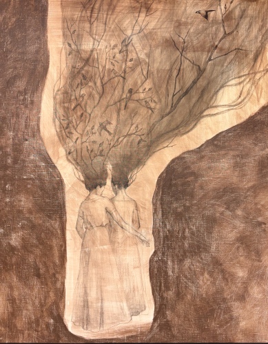 Две женщины с одними волосами 